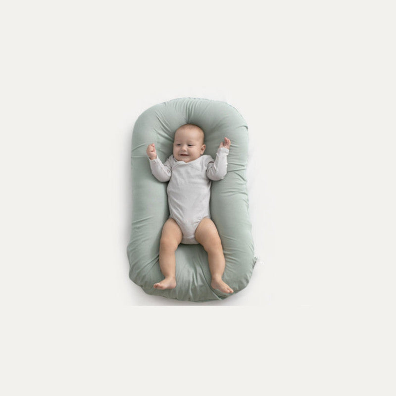 Infant nest bed – breathable cotton cradle cushion for babies