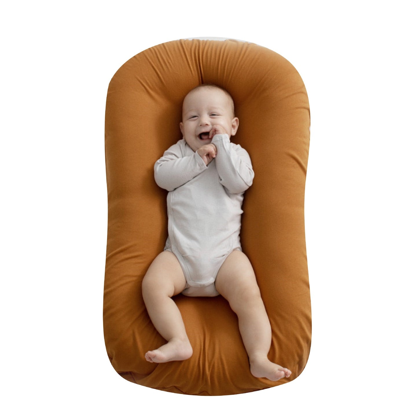Infant nest bed – breathable cotton cradle cushion for babies