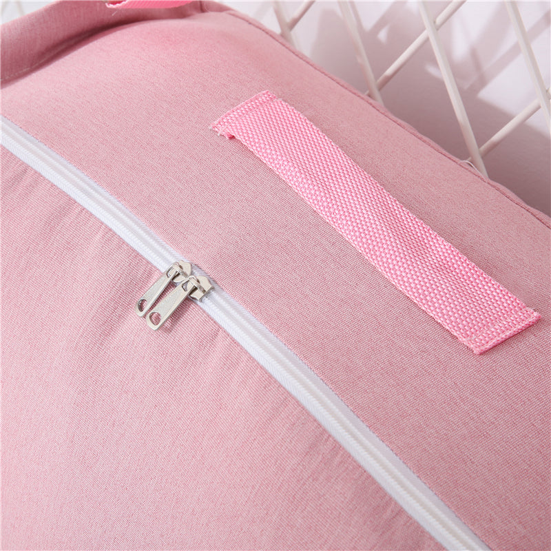 Compact travel baby bed – breathable and washable cotton lounger