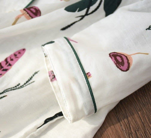 100% cotton maternity sleep set – soft, breathable, and bump-friendly