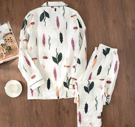 100% cotton maternity sleep set – soft, breathable, and bump-friendly