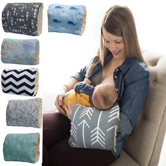Baby nursing arm pad – soft cotton support for feeding comfort