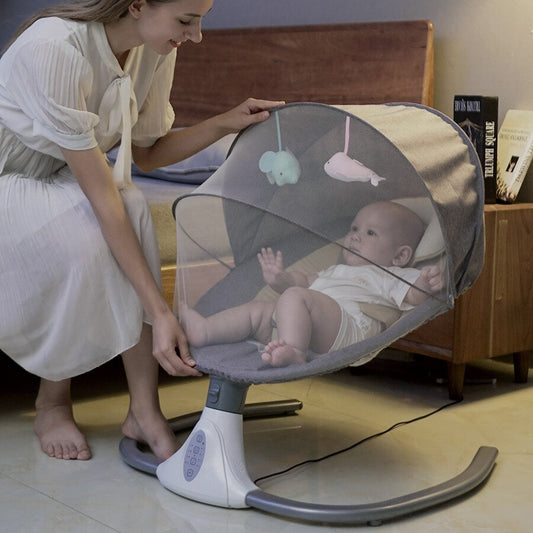 Automatic baby rocking seat – comfy cradle with smart controls